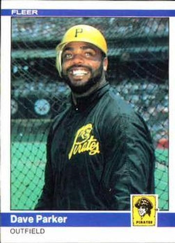 #258 Dave Parker - Pittsburgh Pirates - 1984 Fleer Baseball