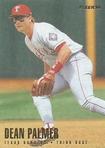 #258 Dean Palmer - Texas Rangers - 1996 Fleer Baseball