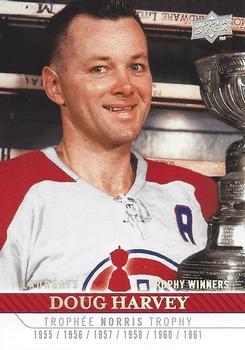 #258 Doug Harvey - Montreal Canadiens - 2008-09 Upper Deck Montreal Canadiens Centennial Hockey
