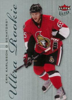 #258 Erik Karlsson - Ottawa Senators - 2009-10 Ultra Hockey