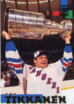 #258 Esa Tikkanen - New York Rangers - 1994-95 Stadium Club Hockey