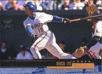 #258 Homer Bush - Toronto Blue Jays - 2000 Upper Deck Baseball
