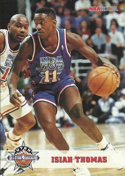 #258 Isiah Thomas - Detroit Pistons - 1993-94 Hoops Basketball