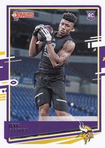 #258 Jeff Gladney - Minnesota Vikings - 2020 Donruss Football