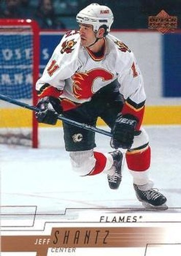 #258 Jeff Shantz - Calgary Flames - 2000-01 Upper Deck Hockey