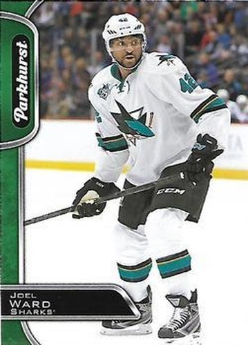 #258 Joel Ward - San Jose Sharks - 2016-17 Parkhurst Hockey