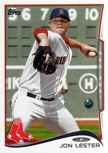 #258 Jon Lester - Boston Red Sox - 2014 Topps Baseball