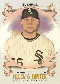 #258 Mark Buehrle - Chicago White Sox - 2021 Topps Allen & Ginter Baseball