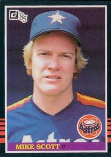 #258 Mike Scott - Houston Astros - 1985 Donruss Baseball