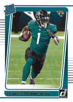 #258 Travis Etienne Jr. - Jacksonville Jaguars - 2021 Donruss Football