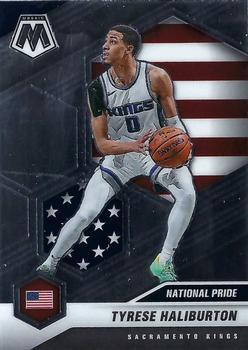 #258 Tyrese Haliburton - Sacramento Kings - 2020-21 Panini Mosaic Basketball