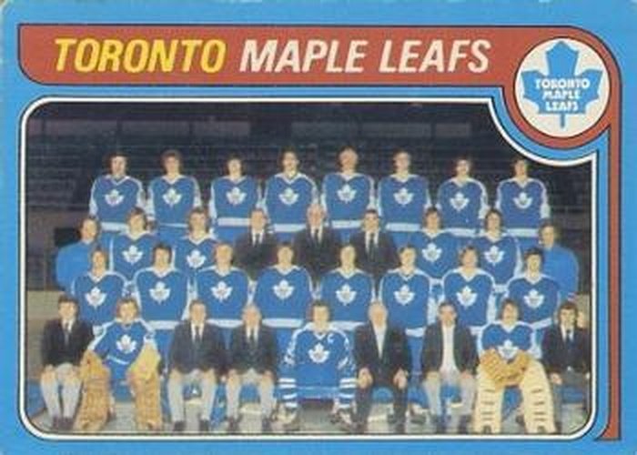 #258 Toronto Maple Leafs Team - Toronto Maple Leafs - 1979-80 O-Pee-Chee Hockey