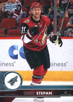 #258 Derek Stepan - Arizona Coyotes - 2017-18 Upper Deck Hockey
