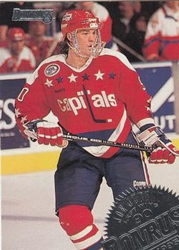 #258 Joe Juneau - Washington Capitals - 1994-95 Donruss Hockey