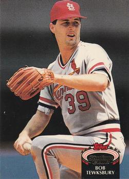 #258 Bob Tewksbury - St. Louis Cardinals - 1992 Stadium Club Baseball