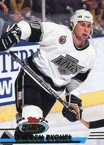 #258 Warren Rychel - Los Angeles Kings - 1993-94 Stadium Club Hockey