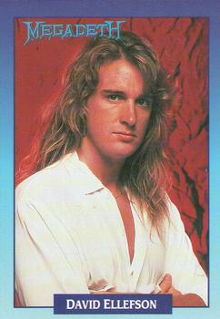 #258 David Ellefson - 1991 Brockum Rock Cards
