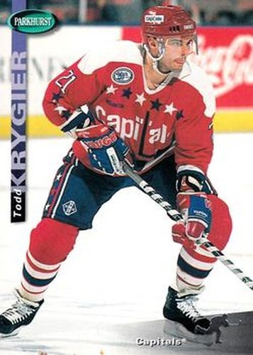 #258 Todd Krygier - Washington Capitals - 1994-95 Parkhurst Hockey