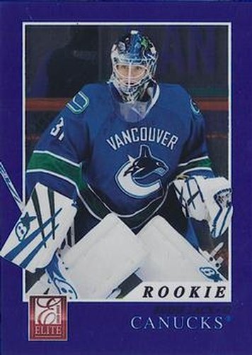 #258 Eddie Lack - Vancouver Canucks - 2011-12 Panini Elite Hockey