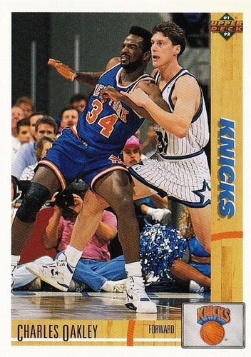 #258 Charles Oakley - New York Knicks - 1991-92 Upper Deck Basketball