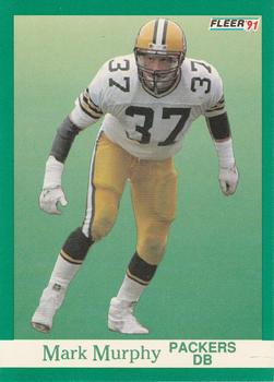 #258 Mark Murphy - Green Bay Packers - 1991 Fleer Football
