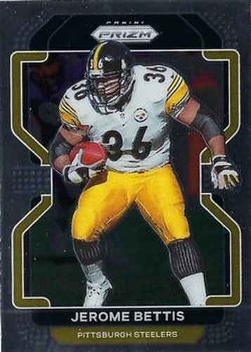 #258 Jerome Bettis - Pittsburgh Steelers - 2021 Panini Prizm Football