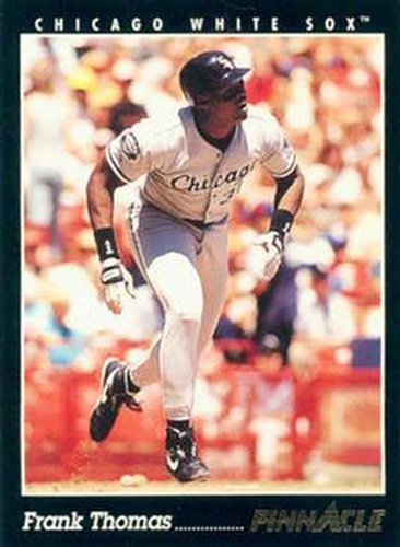 #108 Frank Thomas - Chicago White Sox - 1993 Pinnacle Baseball