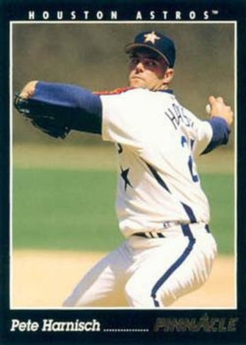 #113 Pete Harnisch - Houston Astros - 1993 Pinnacle Baseball