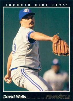 #114 David Wells - Toronto Blue Jays - 1993 Pinnacle Baseball
