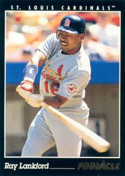 #116 Ray Lankford - St. Louis Cardinals - 1993 Pinnacle Baseball