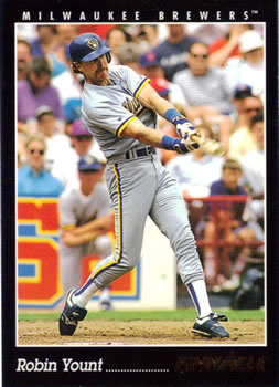 #118 Robin Yount - Milwaukee Brewers - 1993 Pinnacle Baseball