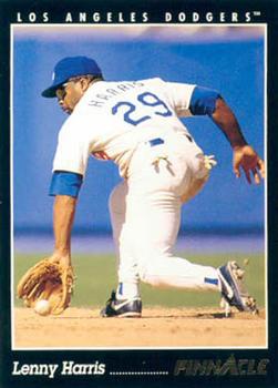 #119 Lenny Harris - Los Angeles Dodgers - 1993 Pinnacle Baseball