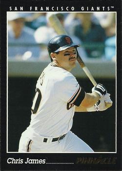 #120 Chris James - San Francisco Giants - 1993 Pinnacle Baseball