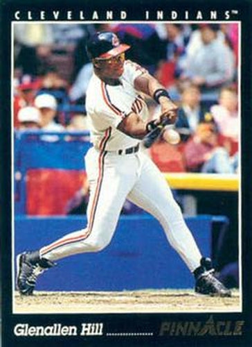#123 Glenallen Hill - Cleveland Indians - 1993 Pinnacle Baseball