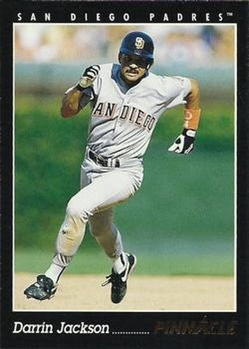 #125 Darrin Jackson - San Diego Padres - 1993 Pinnacle Baseball
