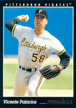 #130 Vicente Palacios - Pittsburgh Pirates - 1993 Pinnacle Baseball