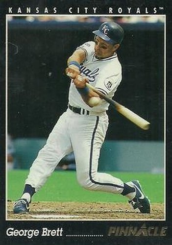 #131 George Brett - Kansas City Royals - 1993 Pinnacle Baseball