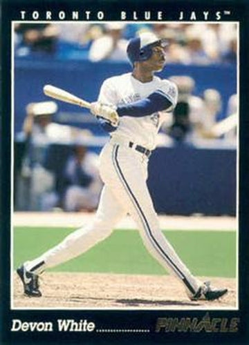 #138 Devon White - Toronto Blue Jays - 1993 Pinnacle Baseball