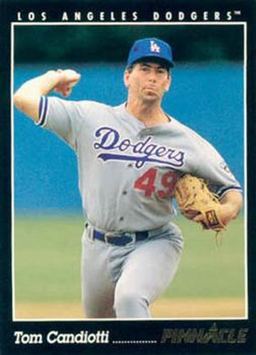 #147 Tom Candiotti - Los Angeles Dodgers - 1993 Pinnacle Baseball