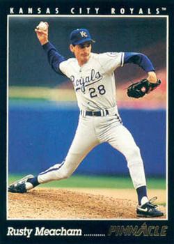 #149 Rusty Meacham - Kansas City Royals - 1993 Pinnacle Baseball