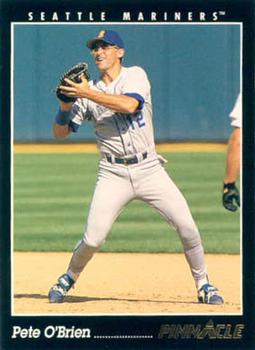 #151 Pete O'Brien - Seattle Mariners - 1993 Pinnacle Baseball