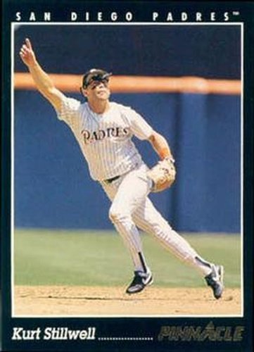 #154 Kurt Stillwell - San Diego Padres - 1993 Pinnacle Baseball