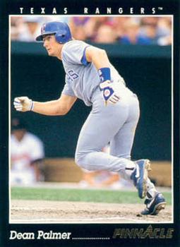 #161 Dean Palmer - Texas Rangers - 1993 Pinnacle Baseball