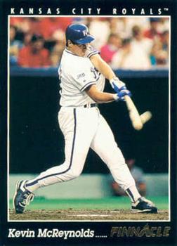 #164 Kevin McReynolds - Kansas City Royals - 1993 Pinnacle Baseball