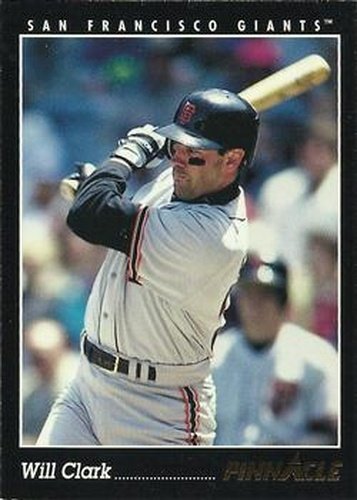#16 Will Clark - San Francisco Giants - 1993 Pinnacle Baseball
