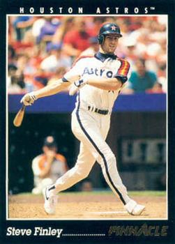 #172 Steve Finley - Houston Astros - 1993 Pinnacle Baseball