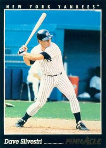 #180 Dave Silvestri - New York Yankees - 1993 Pinnacle Baseball