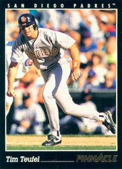 #183 Tim Teufel - San Diego Padres - 1993 Pinnacle Baseball