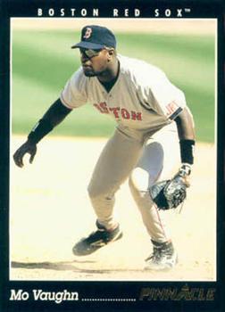 #189 Mo Vaughn - Boston Red Sox - 1993 Pinnacle Baseball