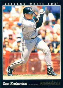 #195 Ron Karkovice - Chicago White Sox - 1993 Pinnacle Baseball